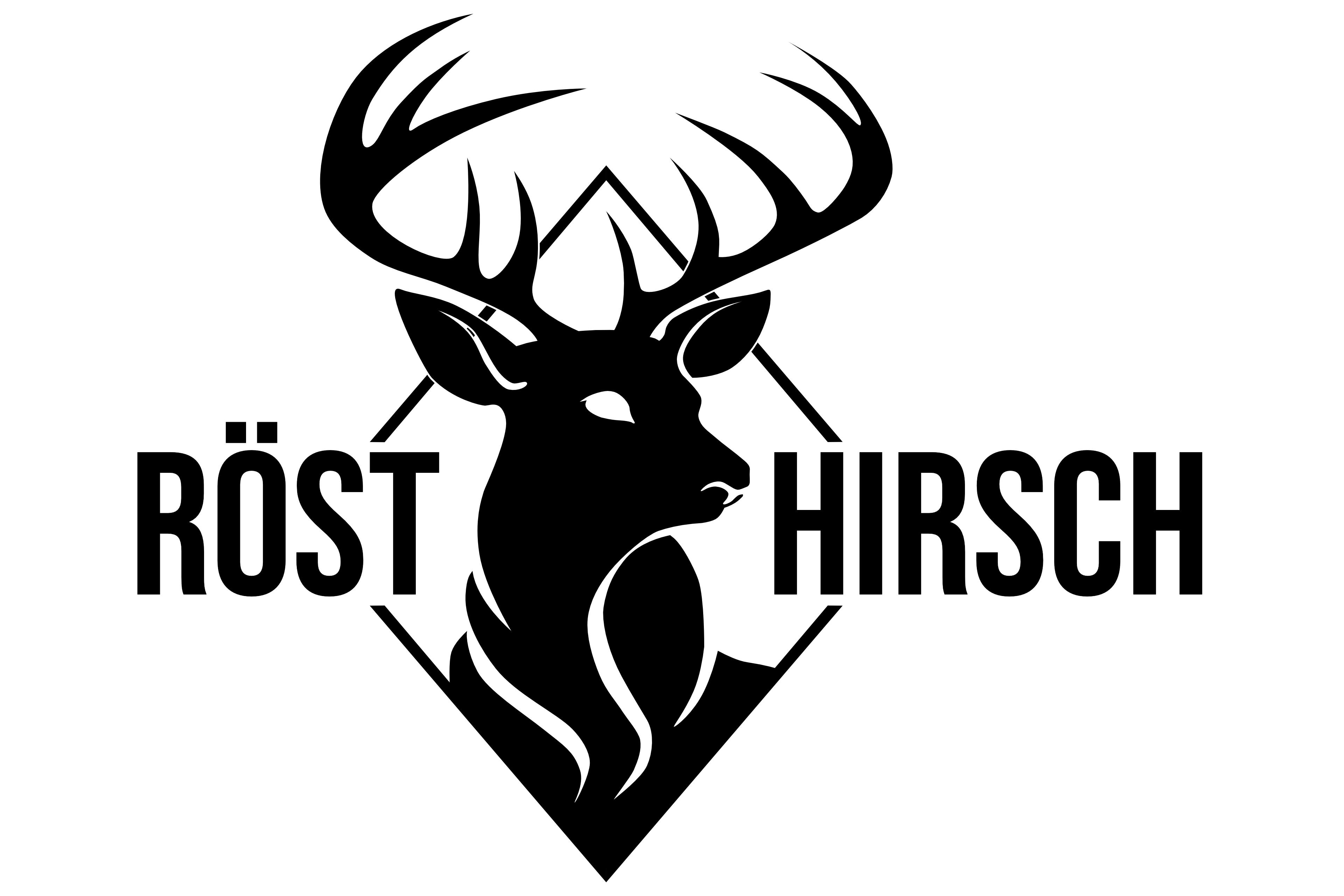 Rösthirsch Logo